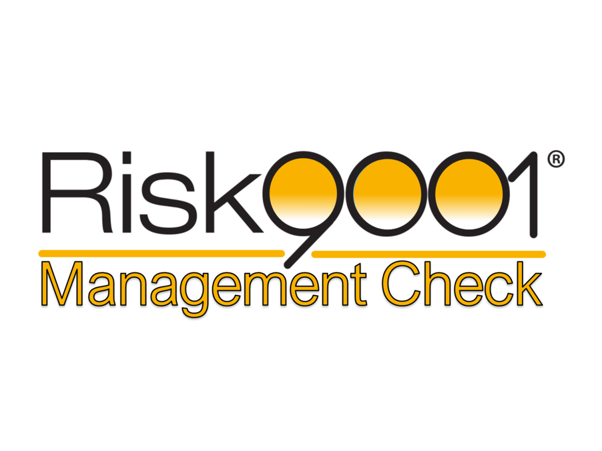 Risk9001 Management Check